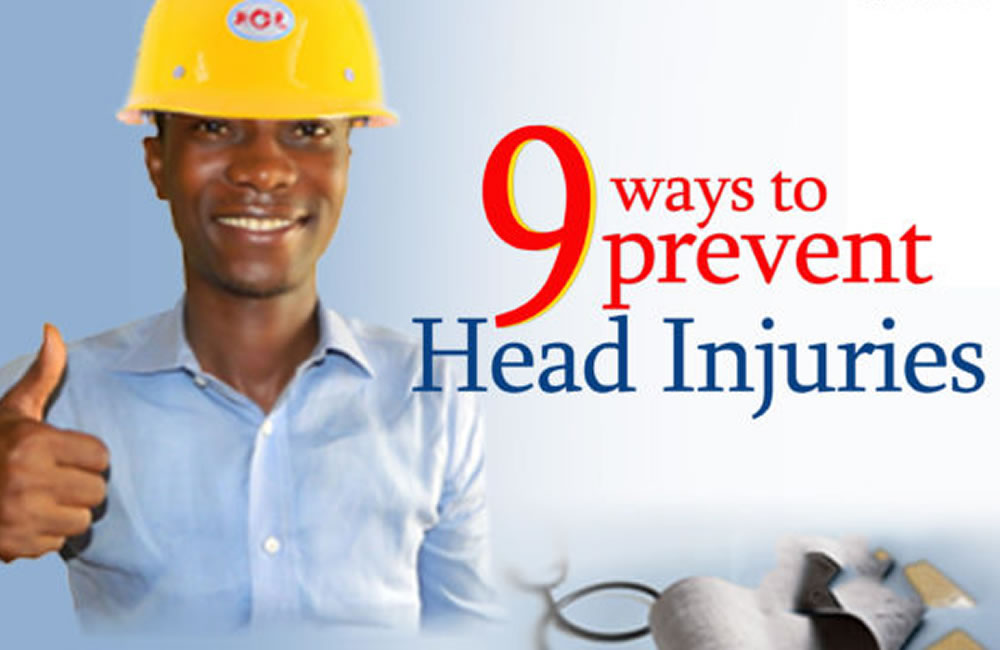 9 ways to prevent head injuries